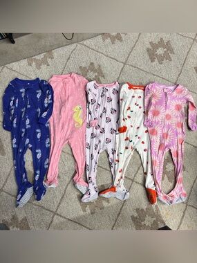 Carter's 12-18M Footie Pajama Bundle